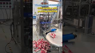 Chili powder vffs automatic packing machine. #machine #packagingmachine #powder