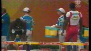 Black Track Guy In Red Shiny Tights