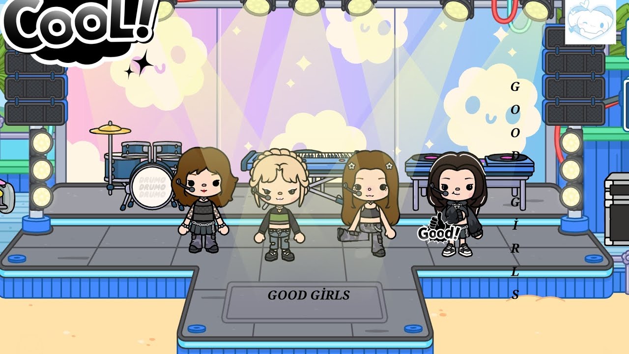 GOOD GİRLS  SEN AŞK ATEŞİN  ŞARKI TÜRKÇE @leasyp @toca life lena @ElifKoç-t3w 