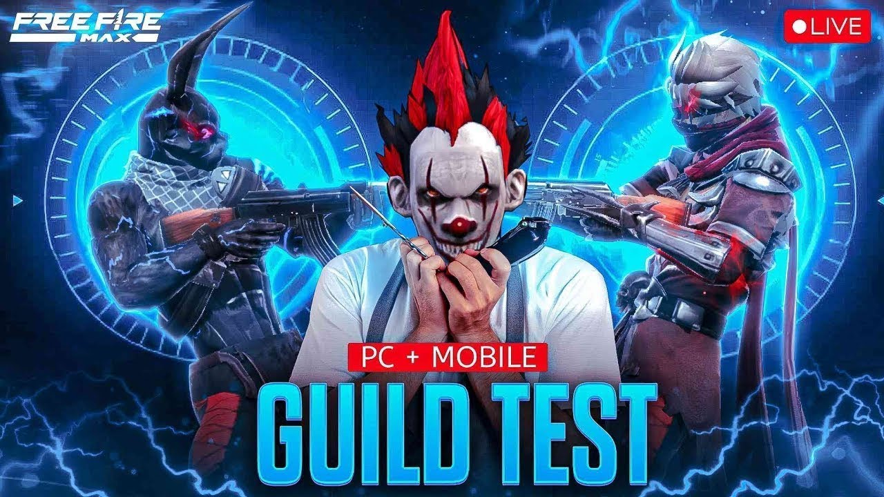 Free Fire Live Guild Recruitment Test⚡ | Pro Players Only | Guild Entry Live