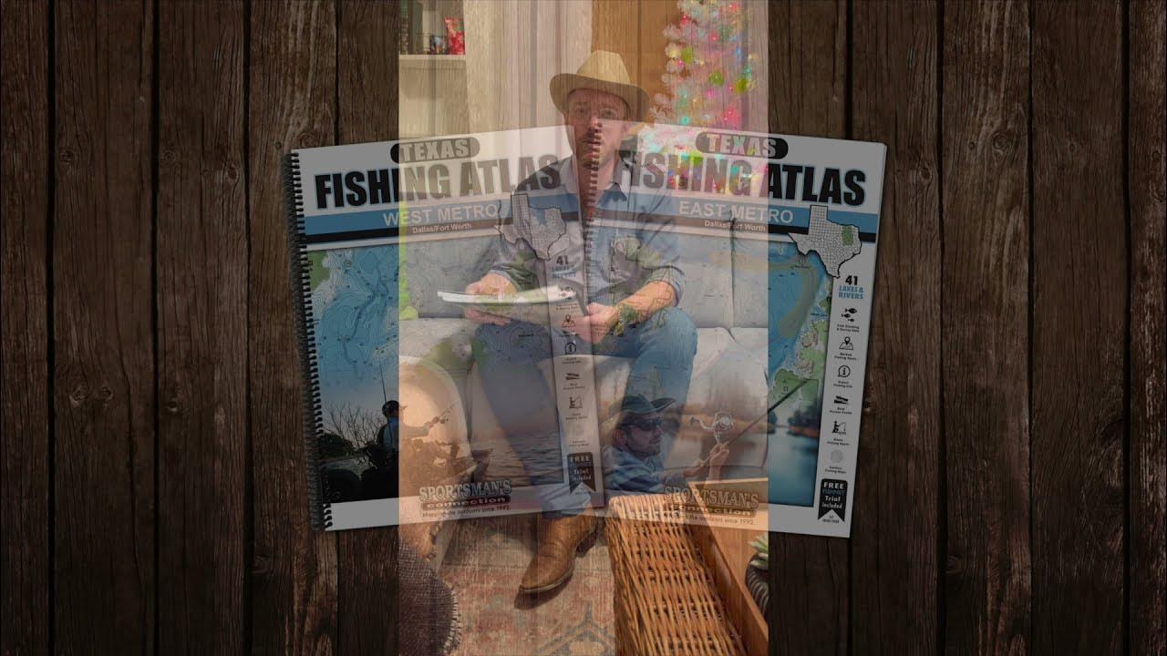 Texas Fishing Atlases by Sportsman's Connection 
