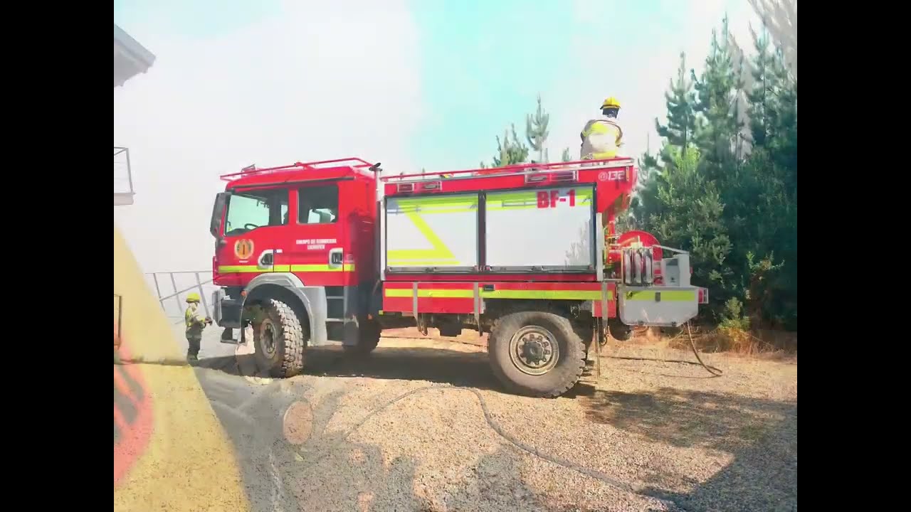 Trabajo Incendio Forestal Vichuquen
