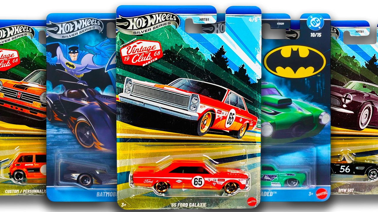 Витрина - Клуб винтажных машинок Hot Wheels, Batman Mix 2, Автомобильная культура: захватывающие ...