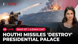 LIVE On Cam: Smoke Rises Over Aden as Houthi Bombs Yemen's Presidential Palace | Firstpost Live