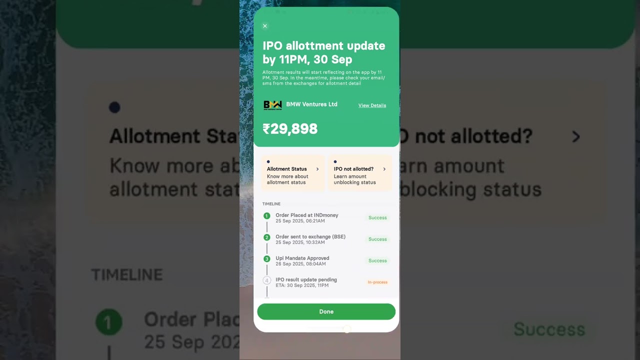 bmw ventures limited ipo