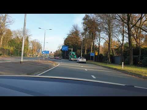 Voorsorteerstroken Laren Blaricum Snelweg links Huizen Amsterdam rechts Utrecht Almere Amersfoort