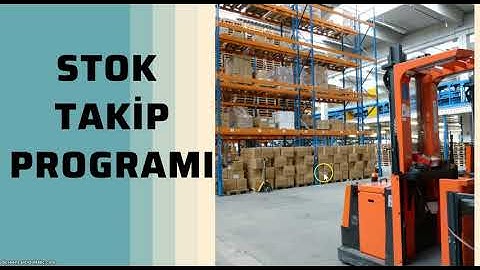 EXCEL STOK TAKİP PROGRAMI (38.VİDEO)