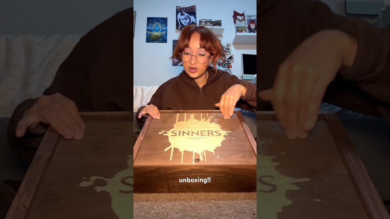 SINNERS MOVIE UNBOXING!! — thank you 