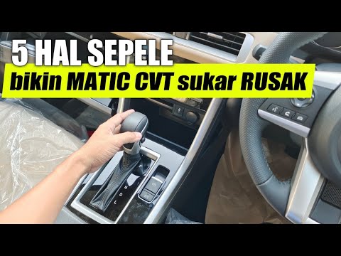 Awas JEBOL! Cara Menggunakan Mobil Matic CVT dengan benar