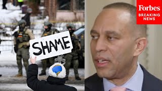 Hakeem Jeffries: Democrats Will 'Decisively Respond' To ICE Agent Killing Woman In Minneapolis