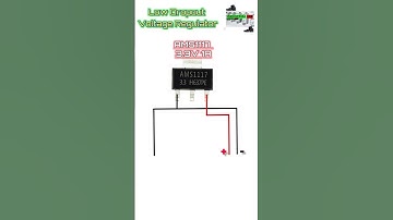 AMS1117 Voltage Regulator || 3.3v making ic || Dc to Dc converter ||Converter Connection ||