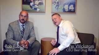 Famous Per Wickstrom Interview with Detroit Lion Rob Rubick Wealth