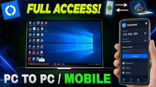 Control Your PC From Your Phone! 😱🔥 (RustDesk Tutorial)