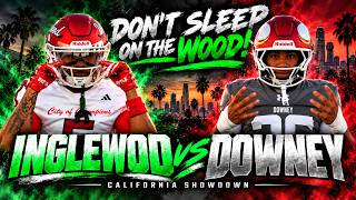 🔥 INGLEWOOD PUT ON A SHOW! DON’T SLEEP ON THE WOOD! 😳 vs DOWNEY IN A DOMINANT CALIFORNIA SHOWDOWN screenshot 3