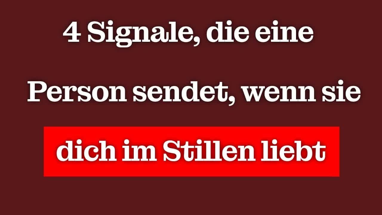 4 Zeichen, dass dich jemand im Stillen liebt auch wenn er es dir nicht sagt