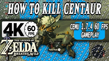 CEMU 1.7.4 D Zelda Breath of The Wild 60 FPS 4K