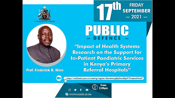 Public Defense for Prof. Frederick N. Weres Doctor...