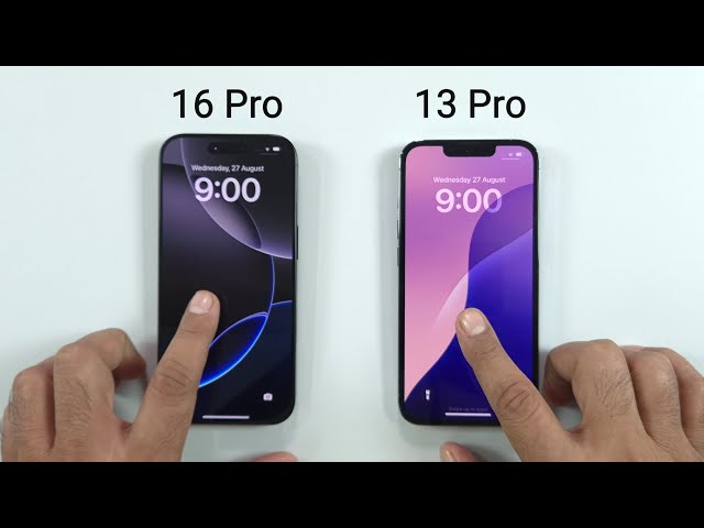 iPhone 16 Pro vs iPhone 13 Pro - SPEED TEST - YouTube