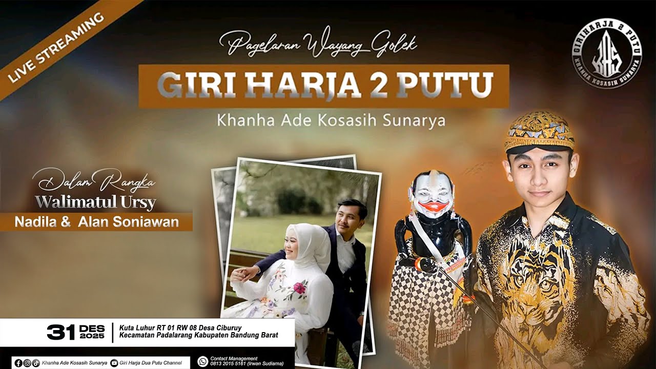 (LIVE) GIRIHARJA 2 PUTU - KHANHA ADE KOSASIH SUNARYA || DS.CIBURUY - PADALARANG - BANDUNG BARAT