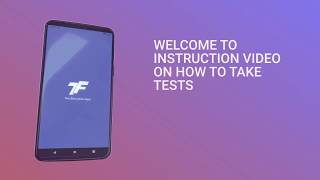 TFEduApp - Test Taking Instructions screenshot 2
