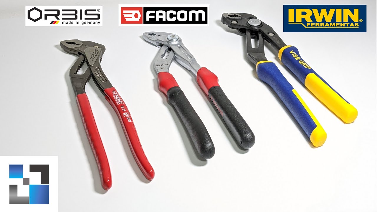 QUAL O MELHOR ALICATE BOMBA DÁGUA POR ATÉ 100 REAIS? IRWIN, FACOM OU ORBIS?