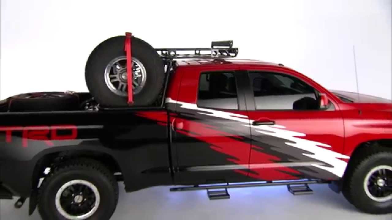 Toyota tundra TRD chase vehicle for the Baja 1000