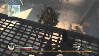 MY FIRST MW2 KILLCAM! CRAZY WALLBANG!