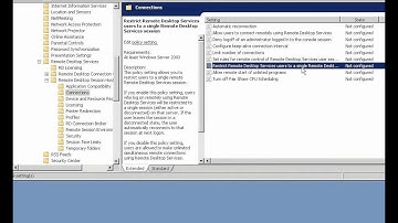 Microsoft Windows Server 2008 R2 SP1 - Allow Multiple Remote Desktop Services Session (RDS)