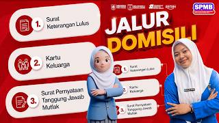 TUTORIAL PENDAFTARAN SPMB ONLINE - JALUR DOMISILI | SMA NEGERI 1 SUNGAI LOBAN | 2026