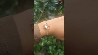 simple bracelet with kundan stone in malayalam/ #youtubeshorts #viral