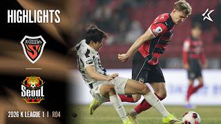 [AMBIENT SOUND] 2026 K LEAGUE 1 I R04 I Pohang vs Seoul I 15-Min Extended Highlights