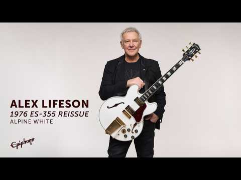 Introducing the Epiphone Alex Lifeson 1976 ES-355 Reissue