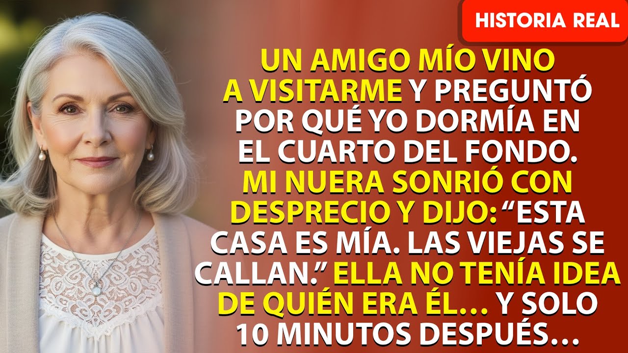 Mi nuera dijo con desprecio: “Esta casa es mía”… hasta que apareció ese hombre…