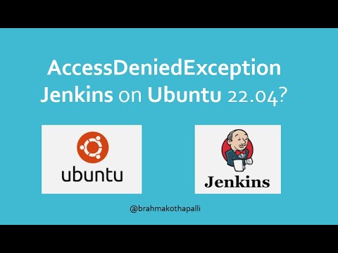 How to resolve AccessDeniedException in Jenkins (Ubuntu)?