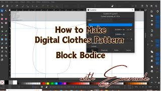 How to make Digital Clothes Pattern Part 1