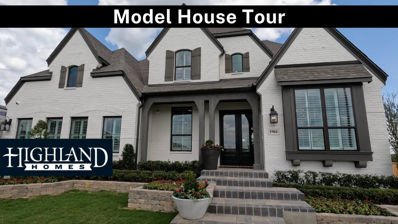 What's it like inside a New Model Home by Highland Homes YouTube