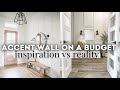 DIY ACCENT WALL FOR UNDER $100 | ACCENT WALL ON A BUDGET | ENTRY WAY DECOR REFRESH