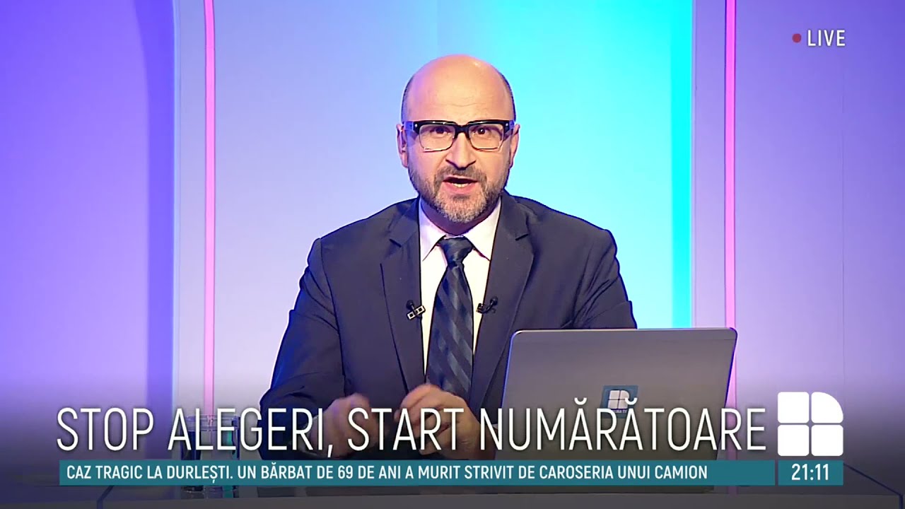 Editie speciala - 1 noiembrie 2020 - Turul 1 Alegeri Prezidentiale