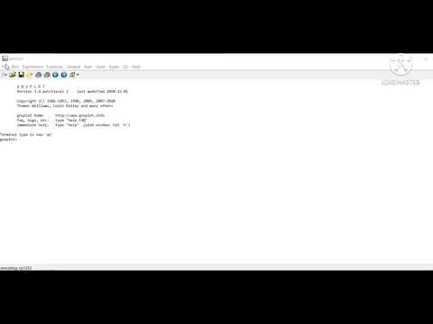 #Gnuplot tutorial_How to plot graph Part 1
