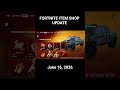 FORTNITE ITEM SHOP UPDATE June 16 2026 #fortnite #fortnitebr #fortnitedance #fortniteclips #epicgame
