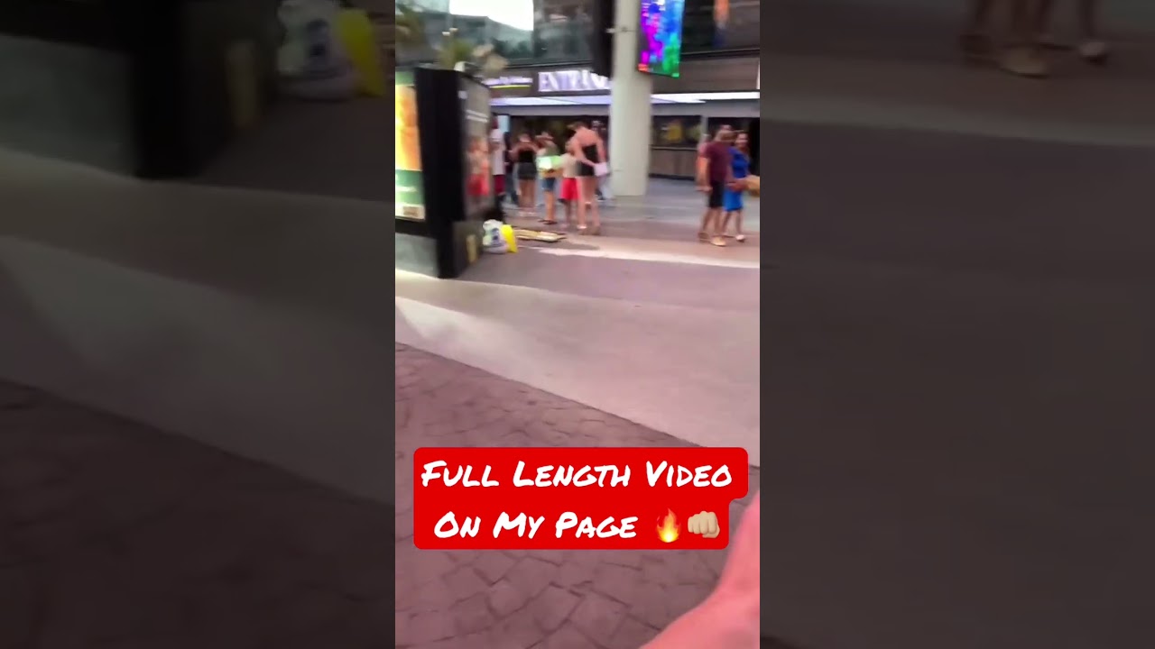 Fremont St Fight 🔥👊🏼 