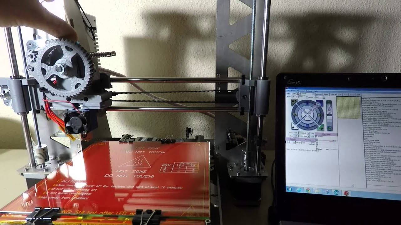 Prusa i3 Steel (P3Steel) - Calibrando Motores y Extrusor en el firmware Marlin (Vídeo 23)