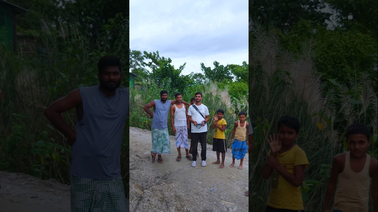 Flying Above the Village & Clouds 🌥️ | Drone Cinematic Shorts 