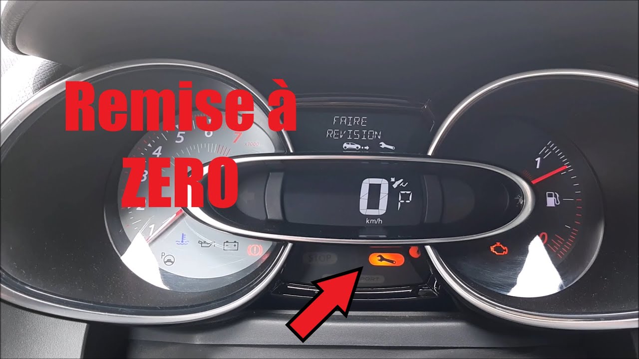 Comment Enlever le Voyant clé (service) sur une Renault ...