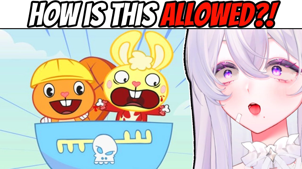 HAPPY TREE FRIENDS IS TERRIFYING... (REACTION)