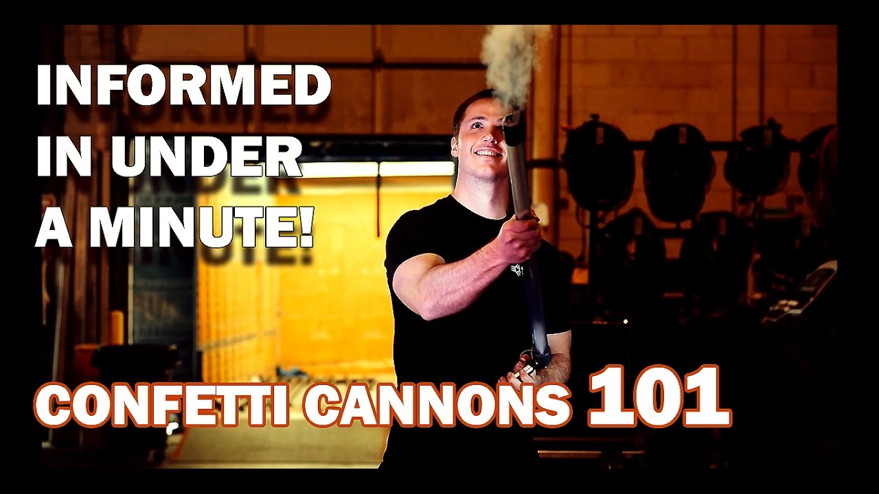 Informed in Under a Minute! Confetti Cannons 101