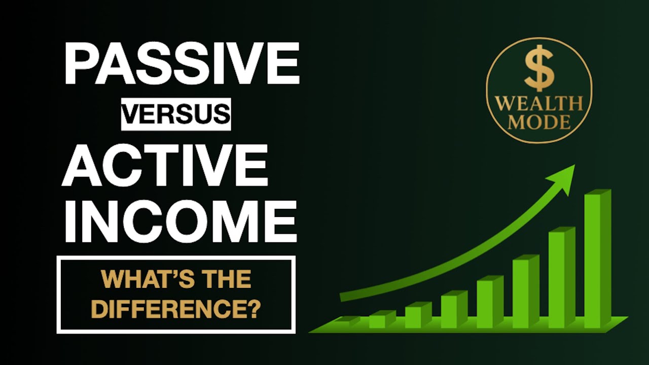 Passive Income vs Active Income (Whats The Difference?)