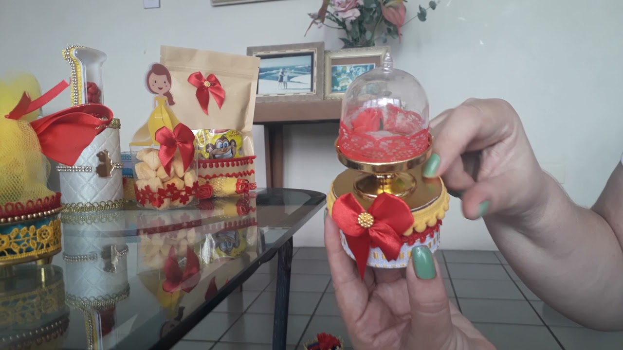 ## personalizados da bela e a fera parte 1 ##isa faz 9anos