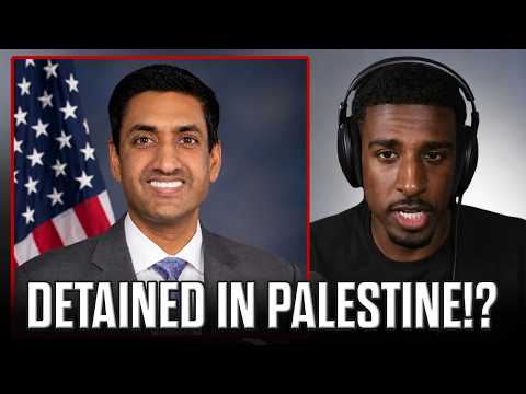 Ro Khanna DETAINED in the West Bank! Here's What Happened...