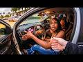 Abusive Nasty Brat Refuses Every Order from Cops, Shows Sh*tty Attitude Until Slammed Out of Car